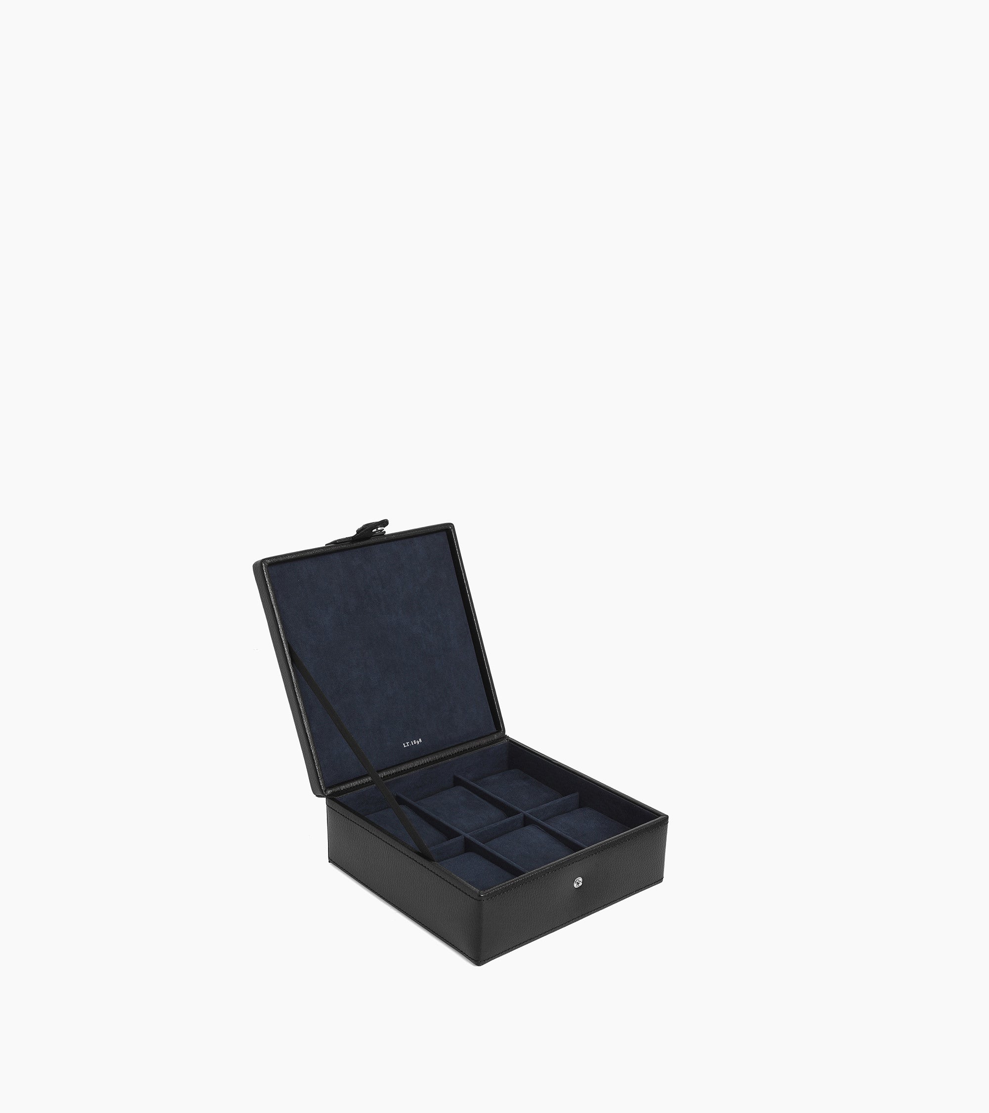 Schatulle aus Leder für 6 Uhren