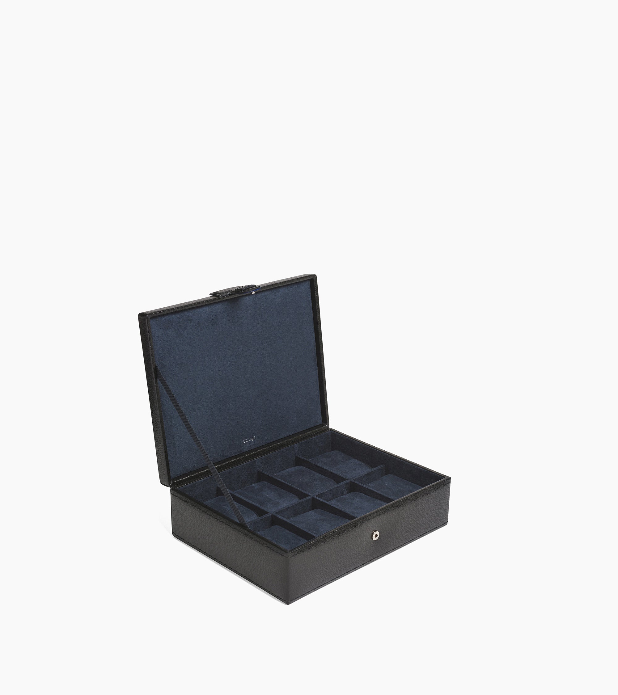 Schatulle aus Leder für 8 Uhren