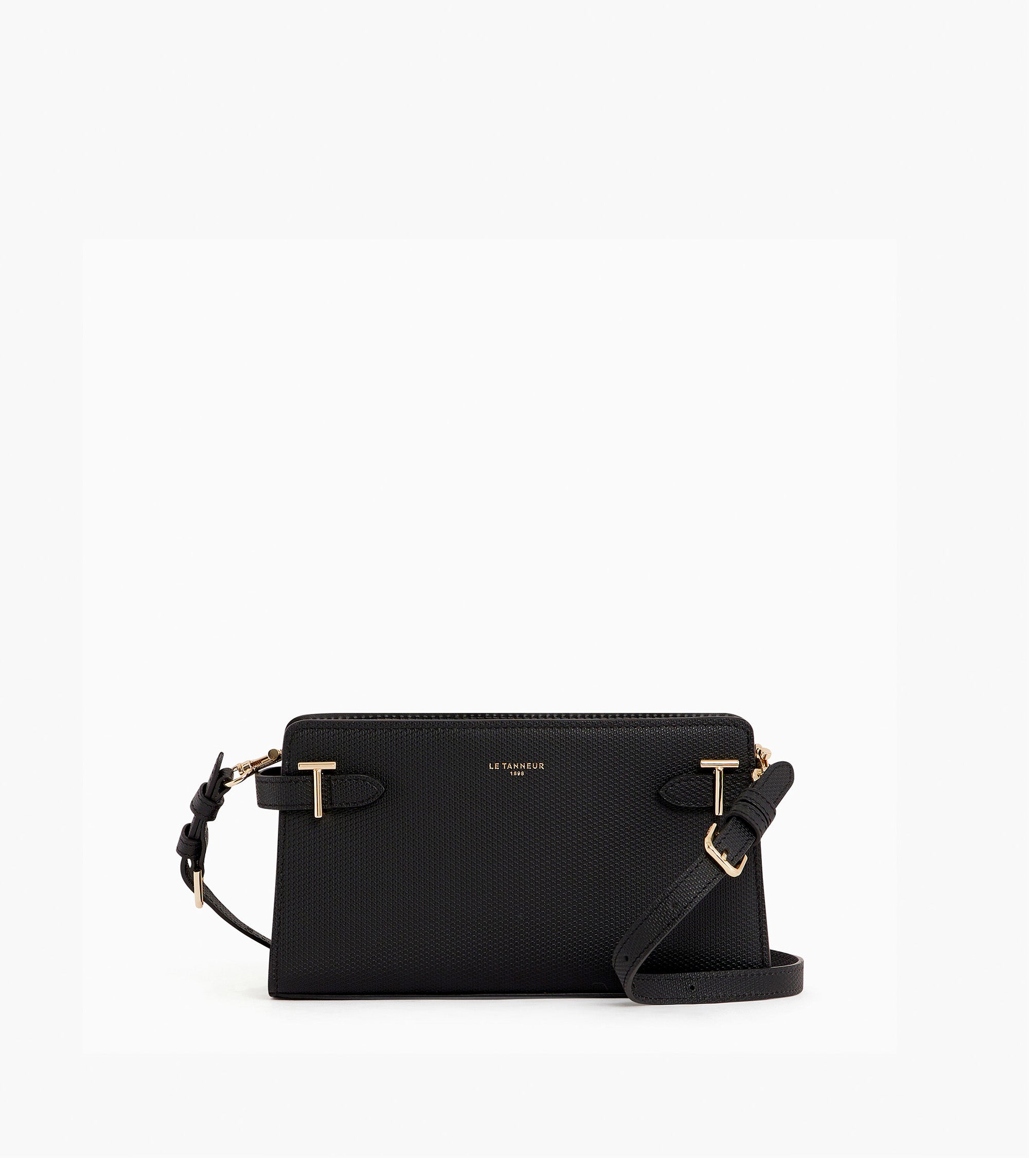 Baguette-Tasche Emilie aus T-Signaturleder