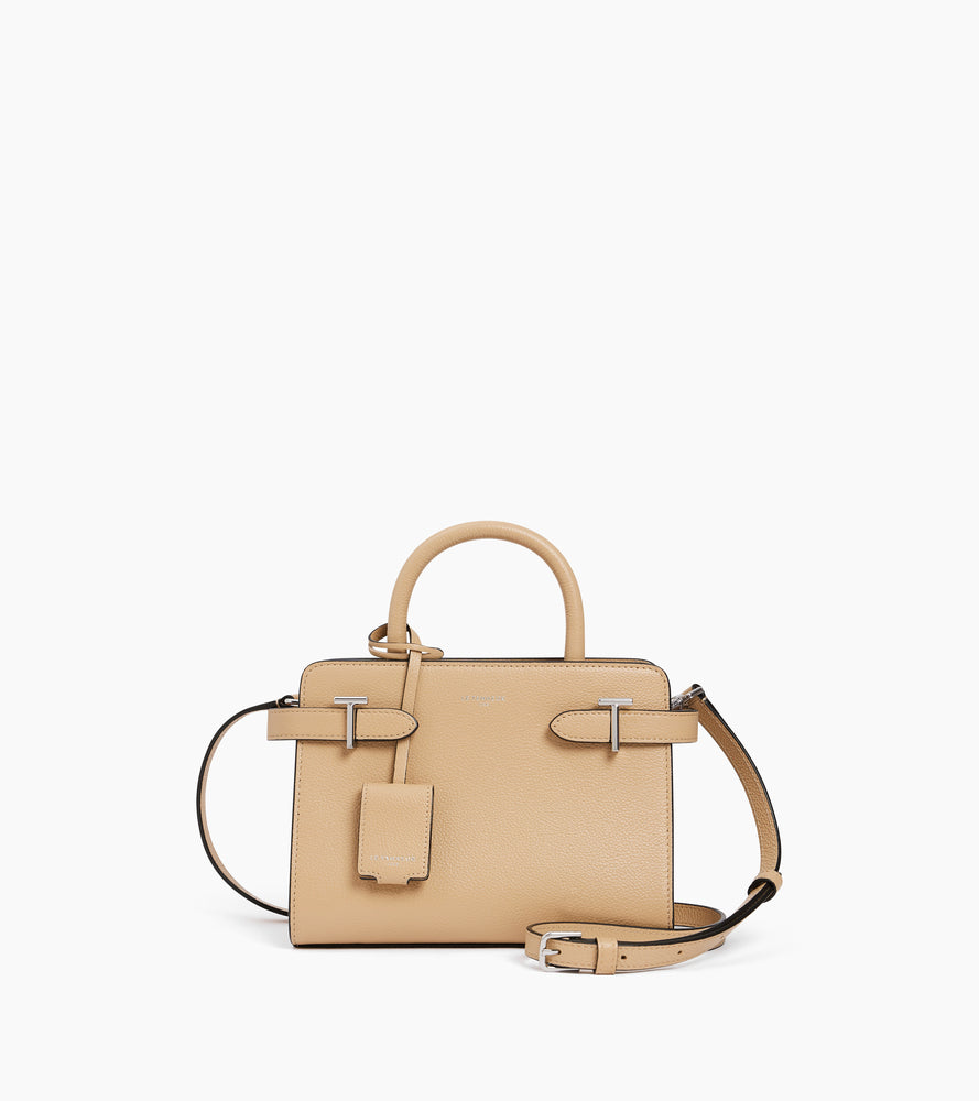 Petit sac à main Emilie en cuir grainé