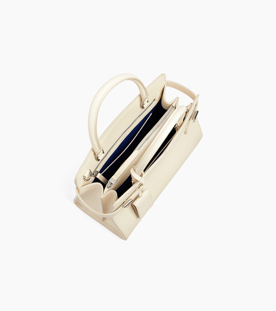 Sac à main moyen modèle Emilie en cuir grainé