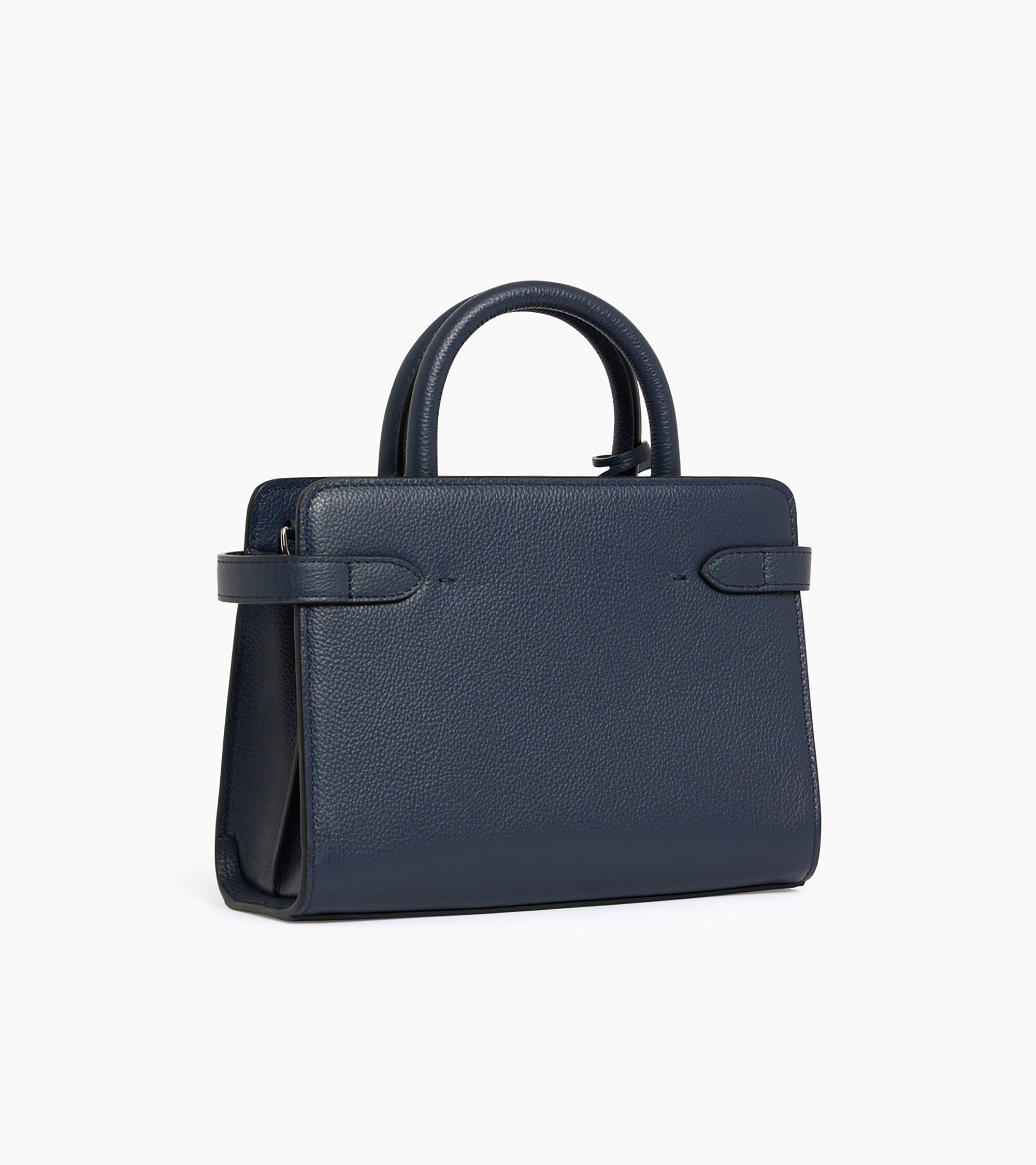 Kleine Handtasche Emilie aus genarbtem Leder