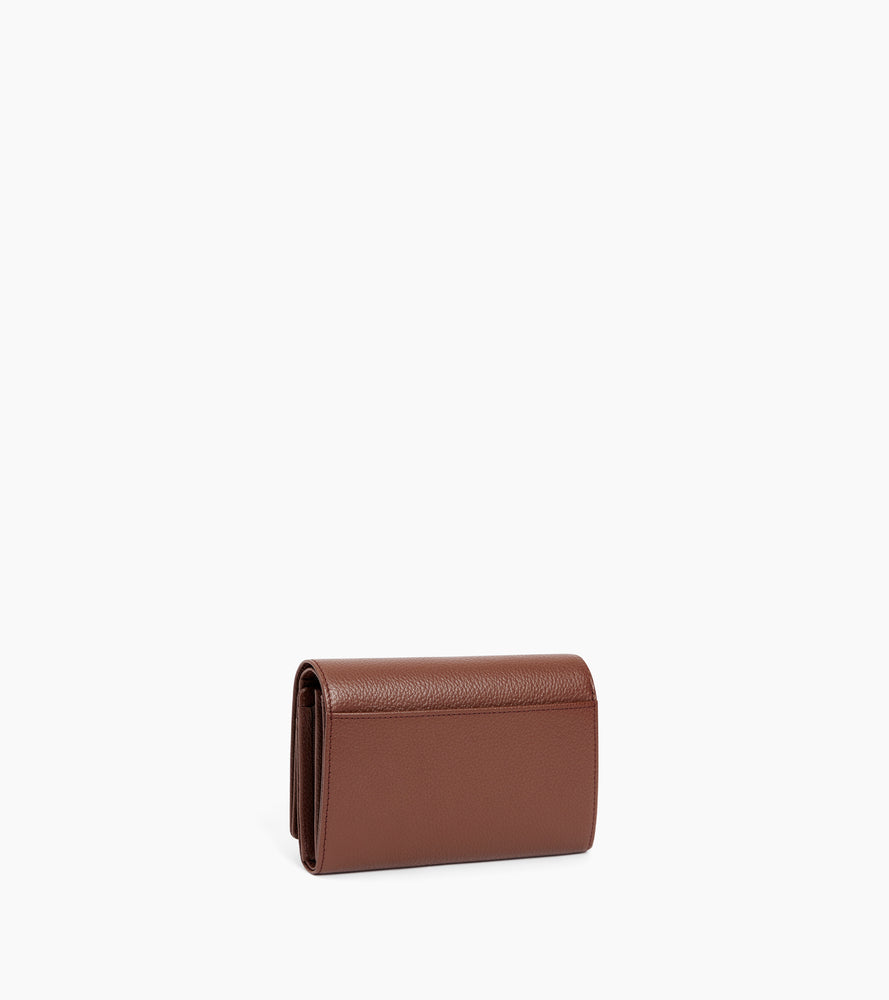 Portefeuille Emilie en cuir grainé