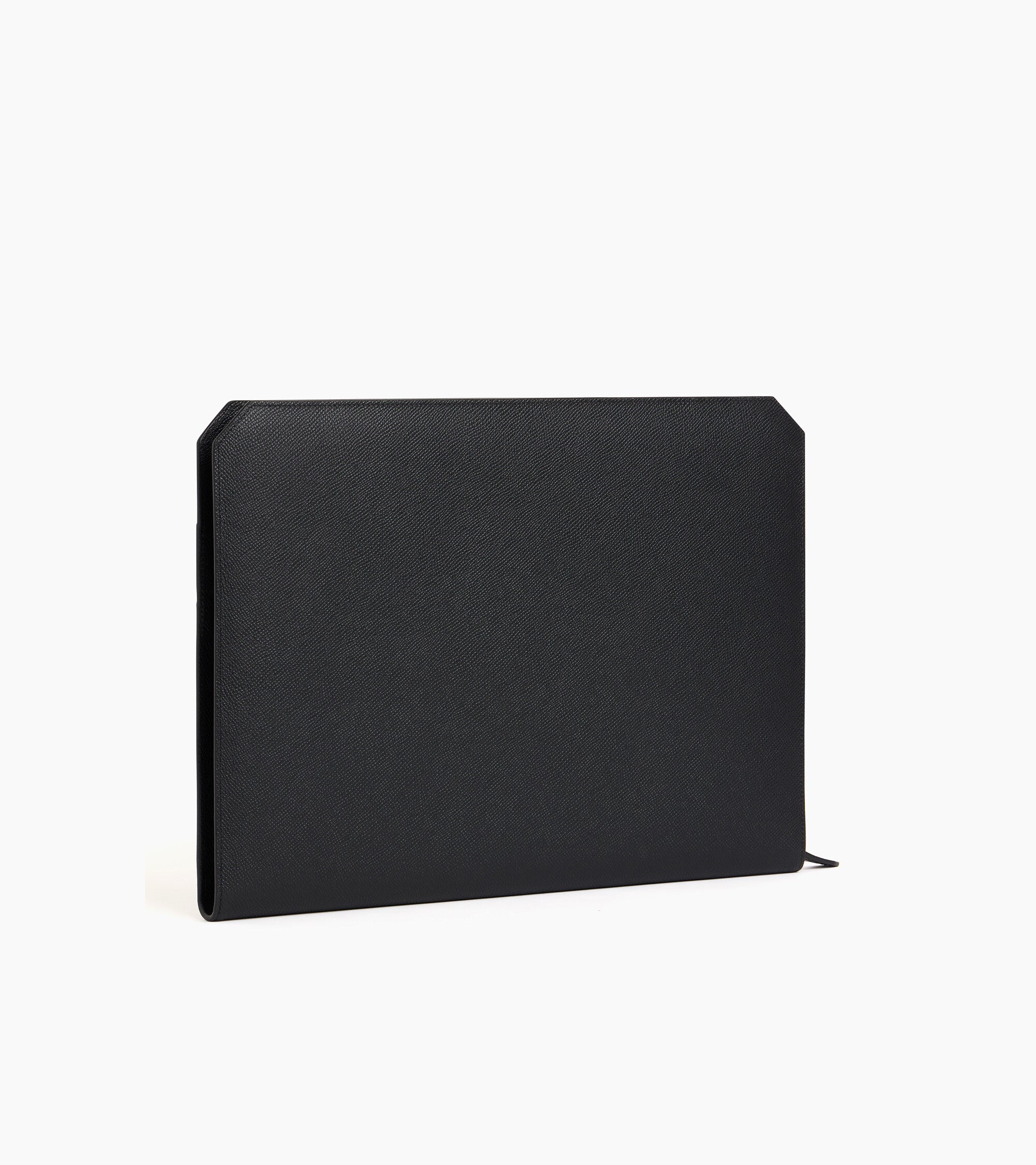 Laptoptasche Gaston aus genarbtem Kreuzleder