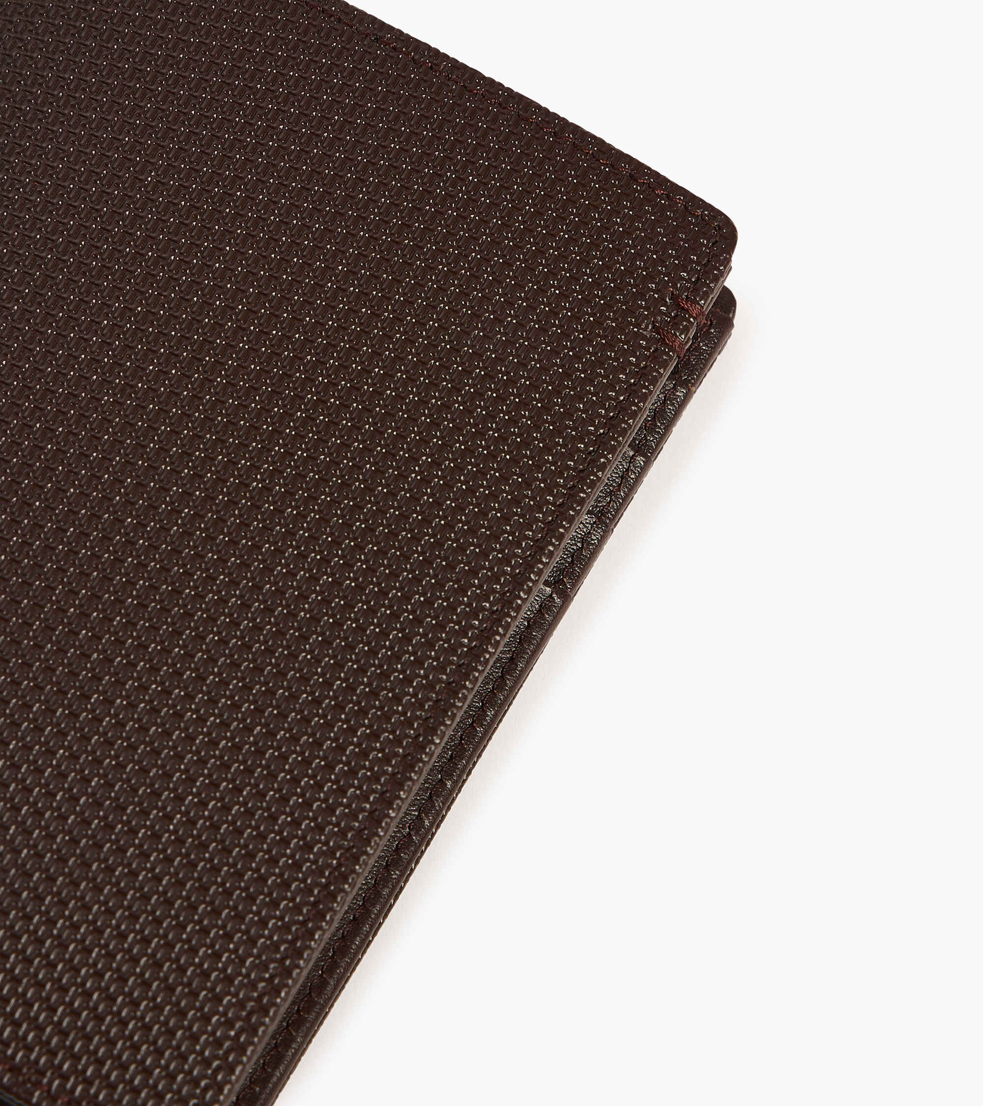 Cartera vertical con cremallera Lucien de piel con la T de la firma