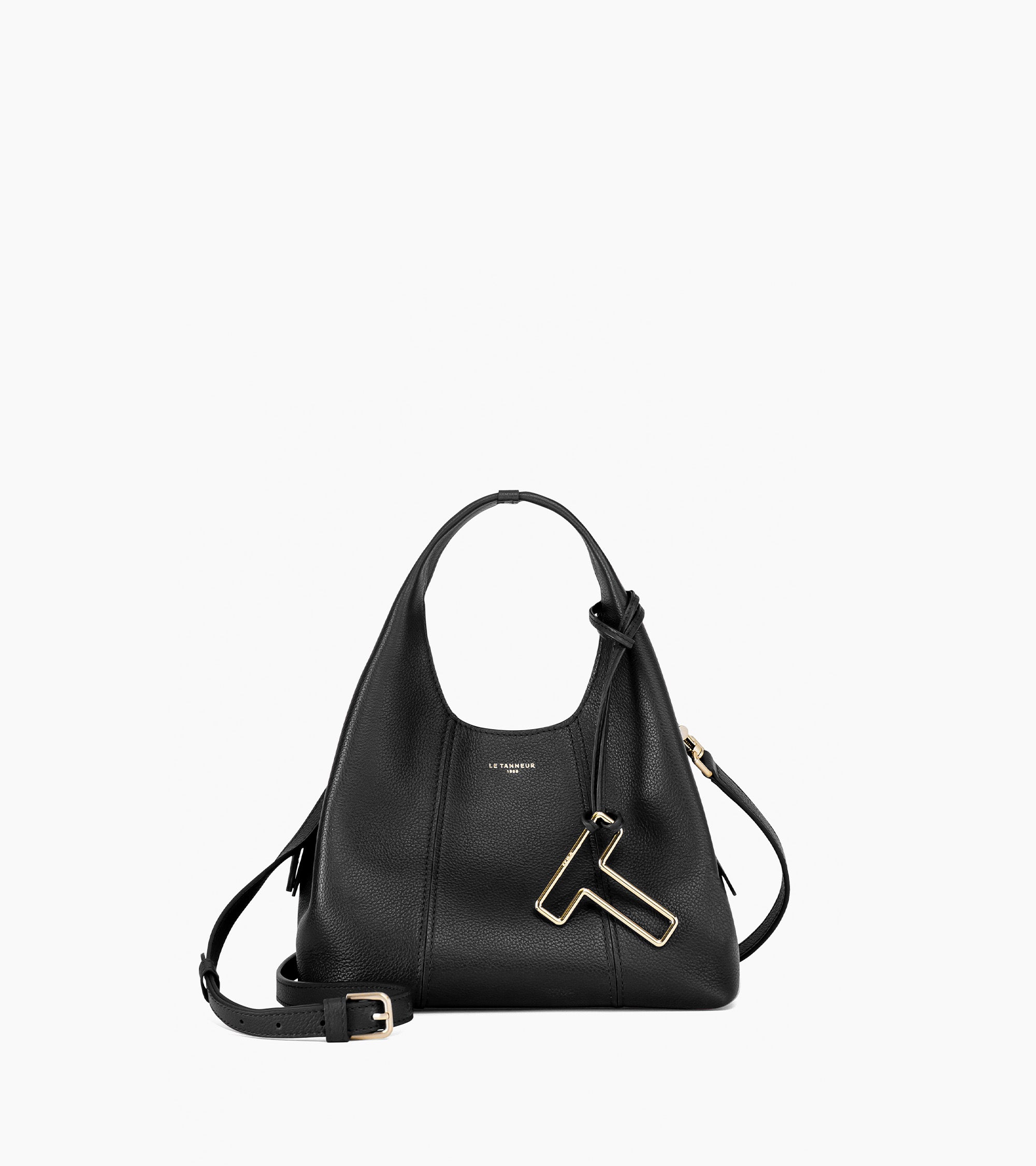 Kleine Handtasche Juliette aus genarbtem Leder