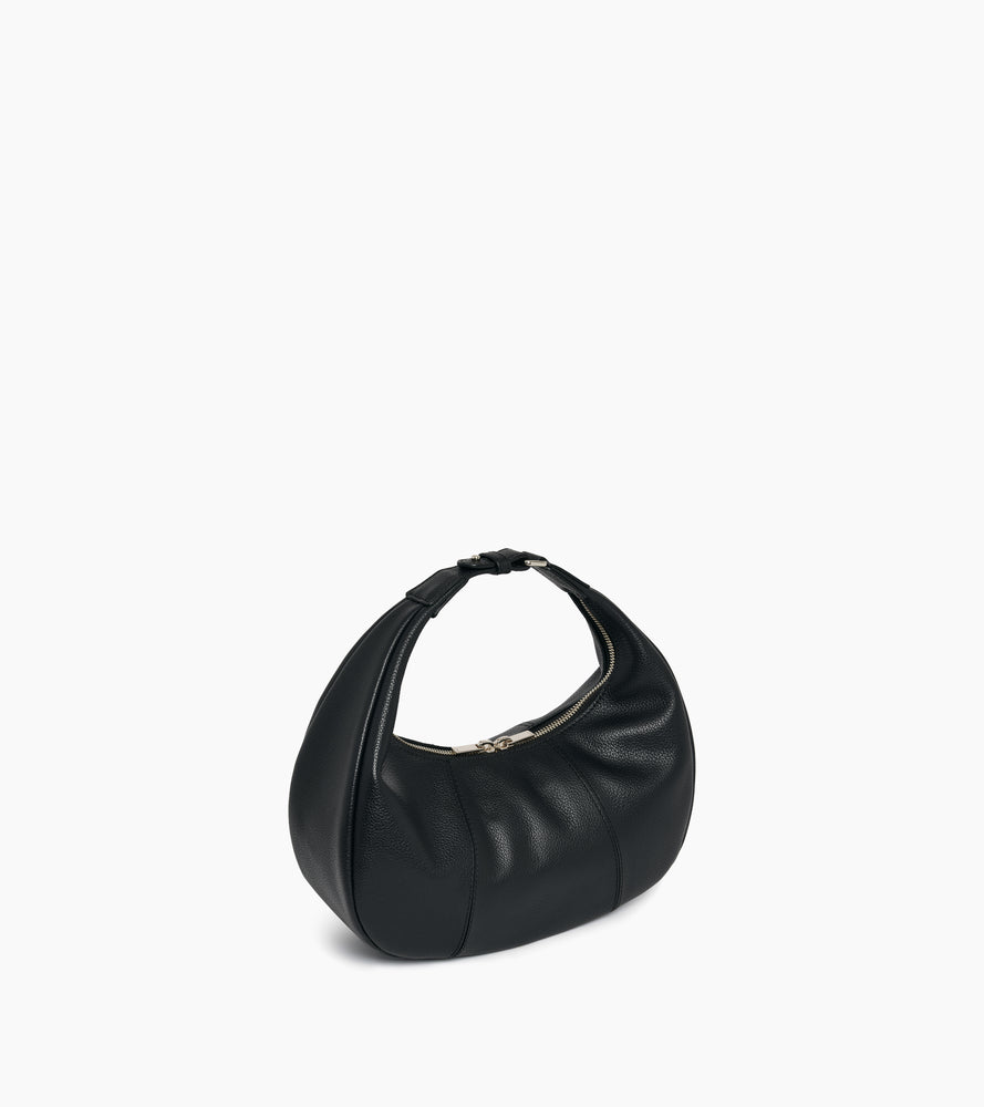 Petit sac hobo Juliette en cuir grainé