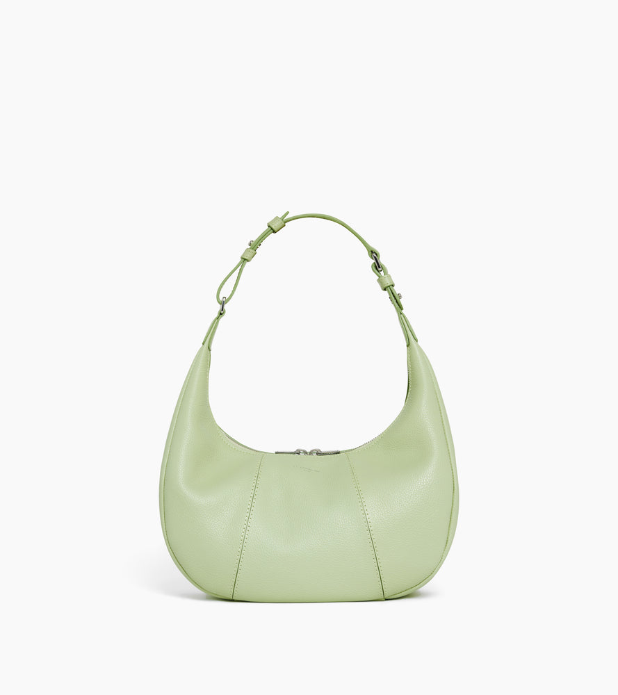 Petit sac hobo Juliette en cuir grainé