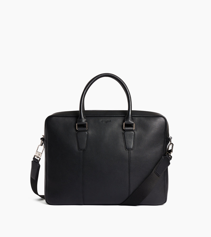 Porte documents 17" Marceau en cuir grainé