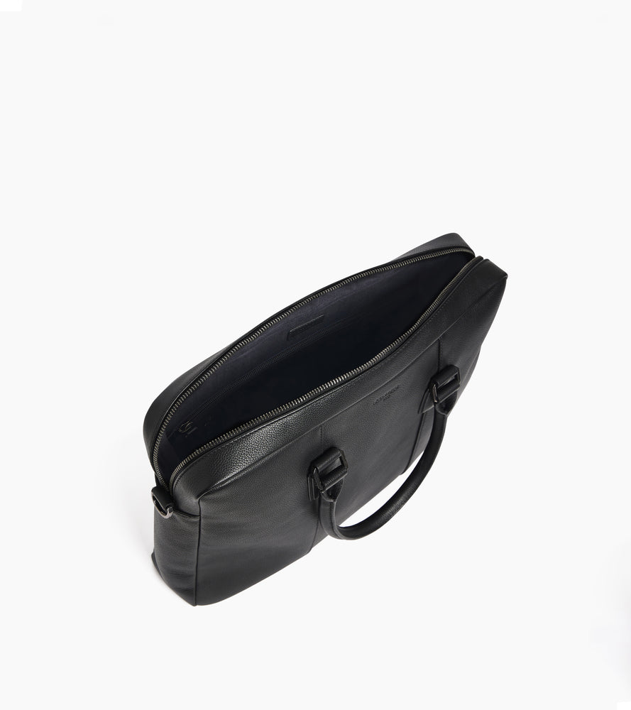 Porte documents 17" Marceau en cuir grainé