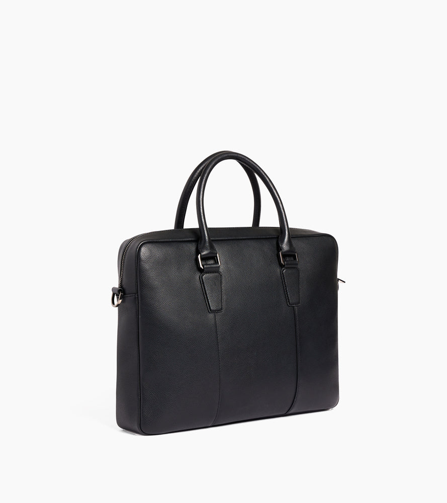 Porte documents 17" Marceau en cuir grainé