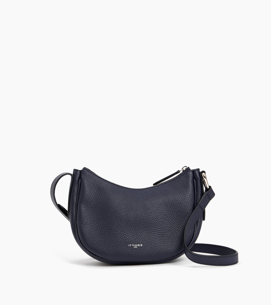 Pequeño bolso bandolera Madeleine en cuero de ternera texturizado