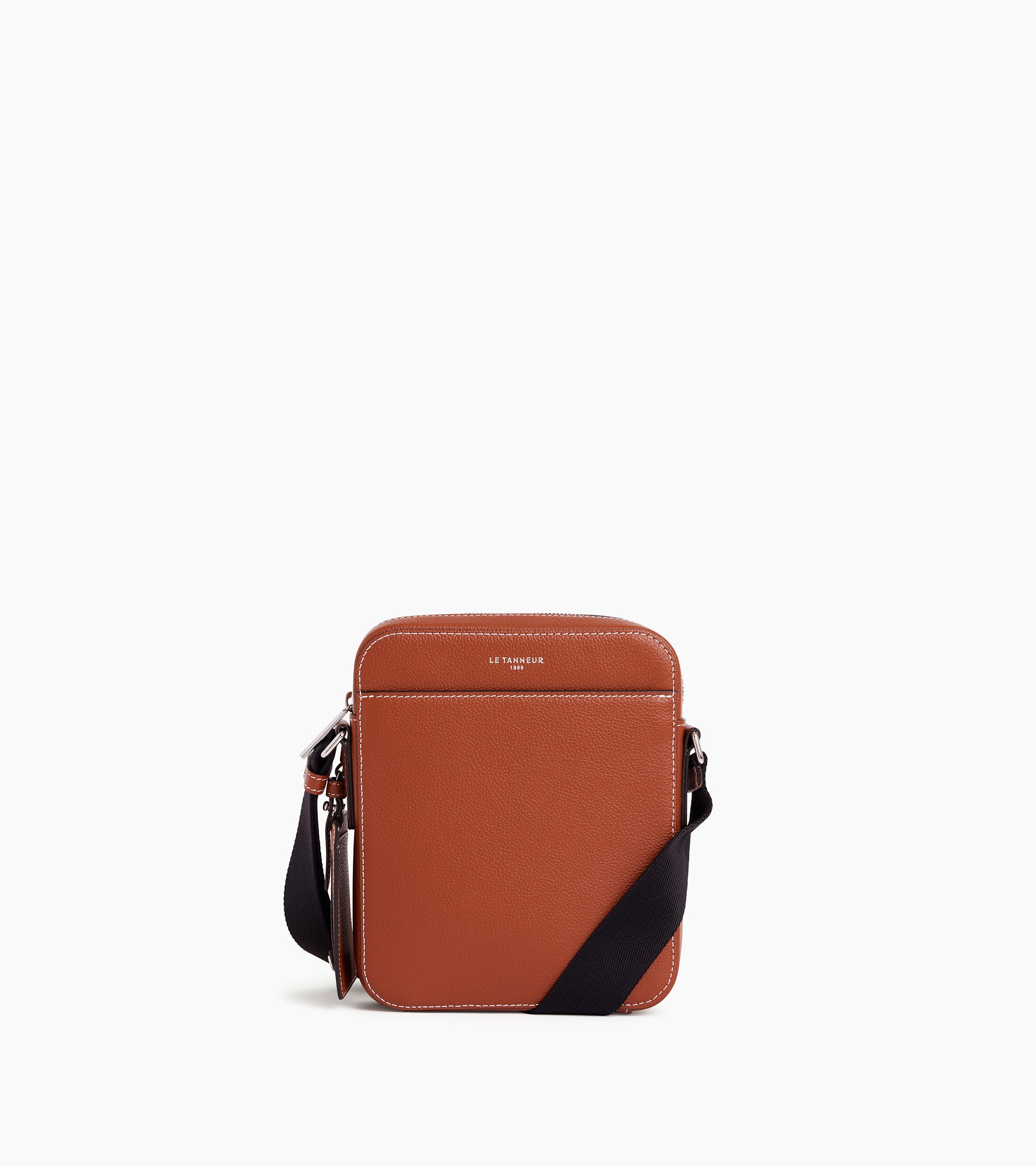 Kleine Tasche Emile aus genarbtem Leder