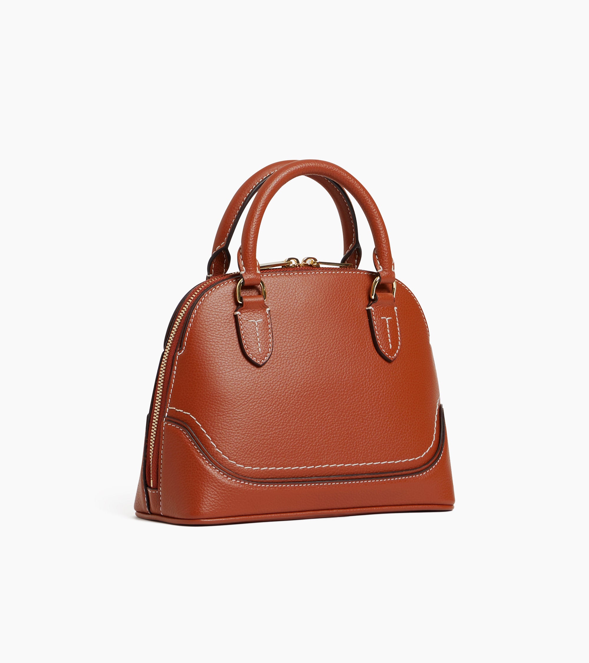 Kleine Handtasche Ella aus genarbtem Leder
