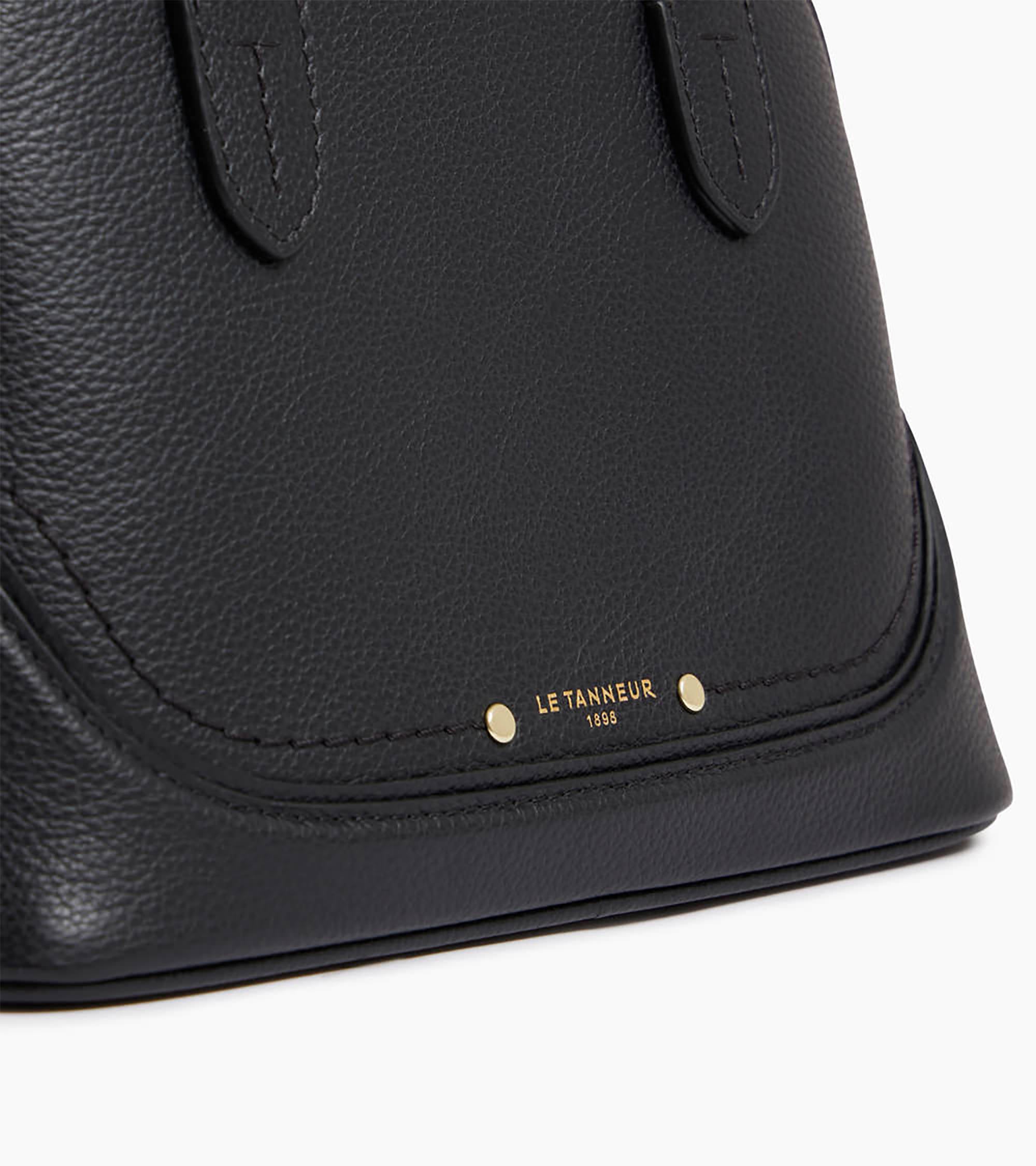 Kleine Handtasche Ella aus genarbtem Leder