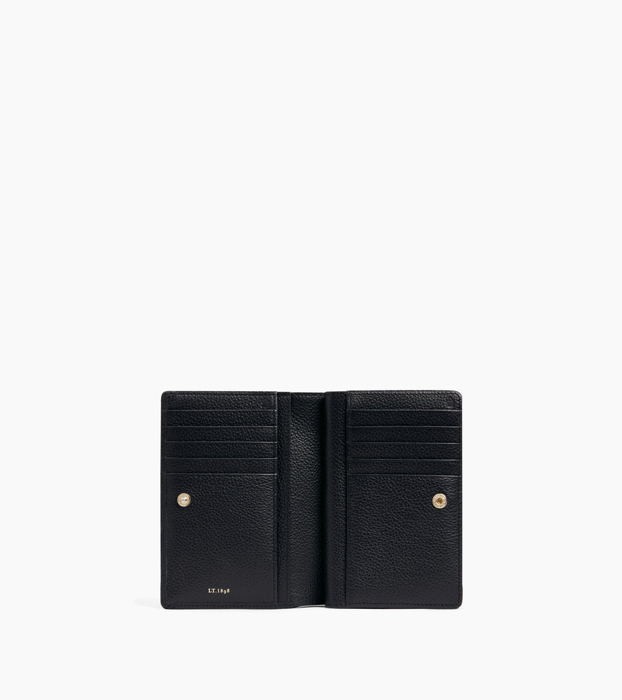 Portefeuille moyen modèle Ella en cuir grainé