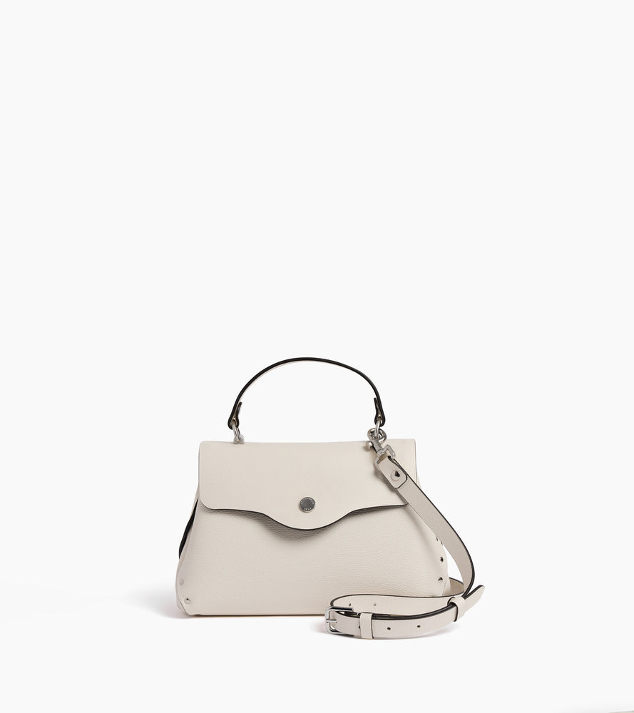 Kleine Handtasche Sans Couture aus genarbtem Ziegenleder