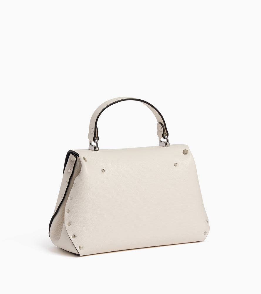 Kleine Handtasche Sans Couture aus genarbtem Ziegenleder