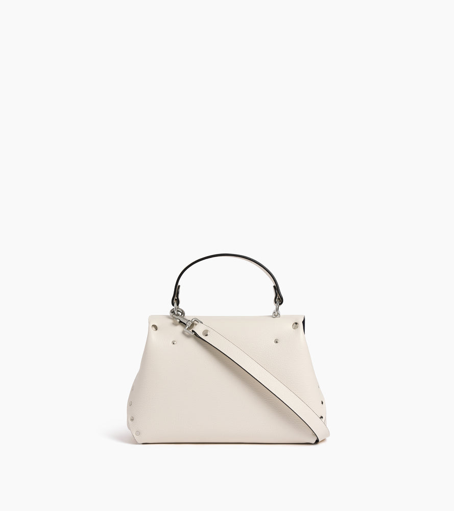 Kleine Handtasche Sans Couture aus genarbtem Ziegenleder