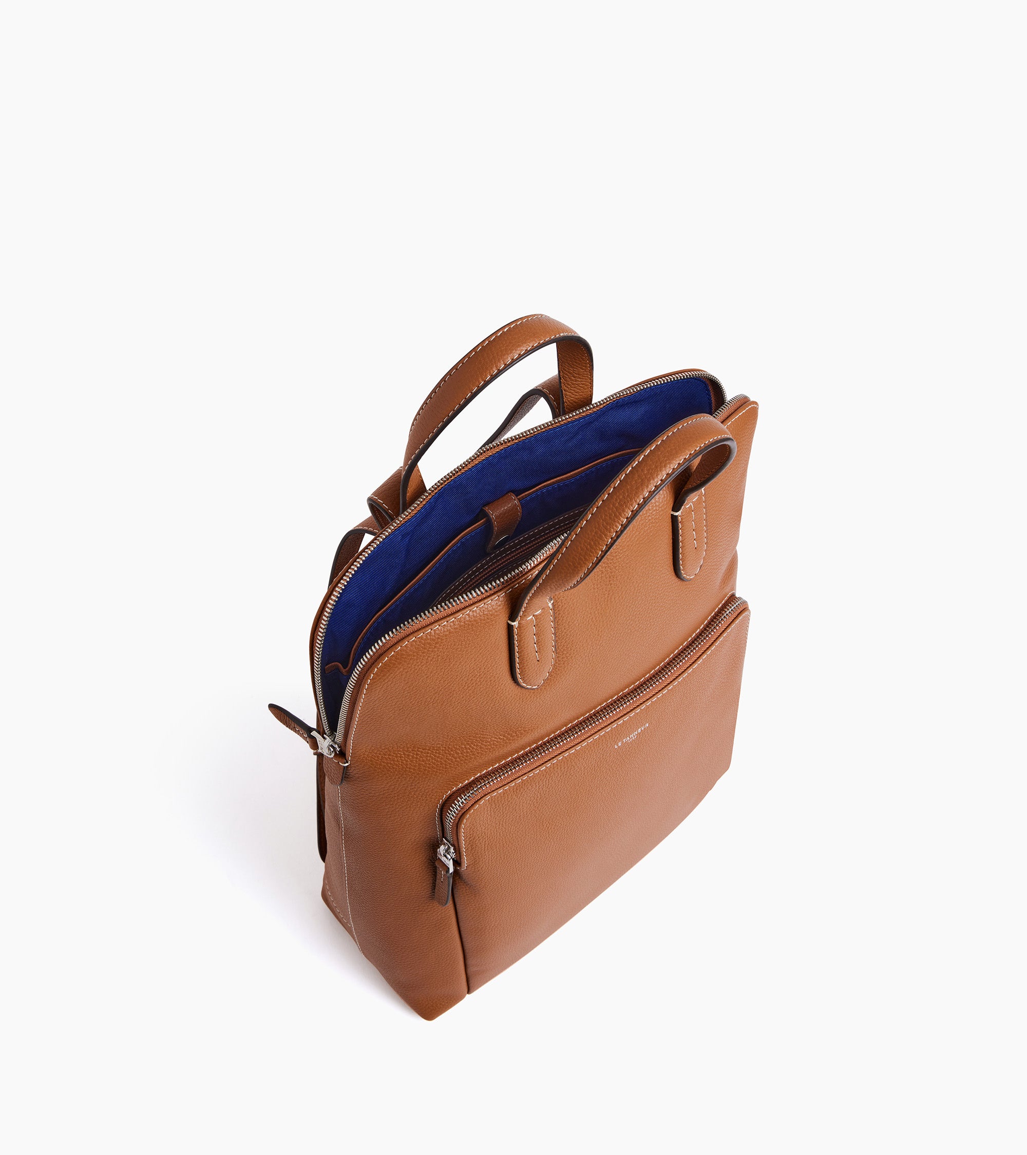 Business Rucksack Sophie aus genarbtem Leder