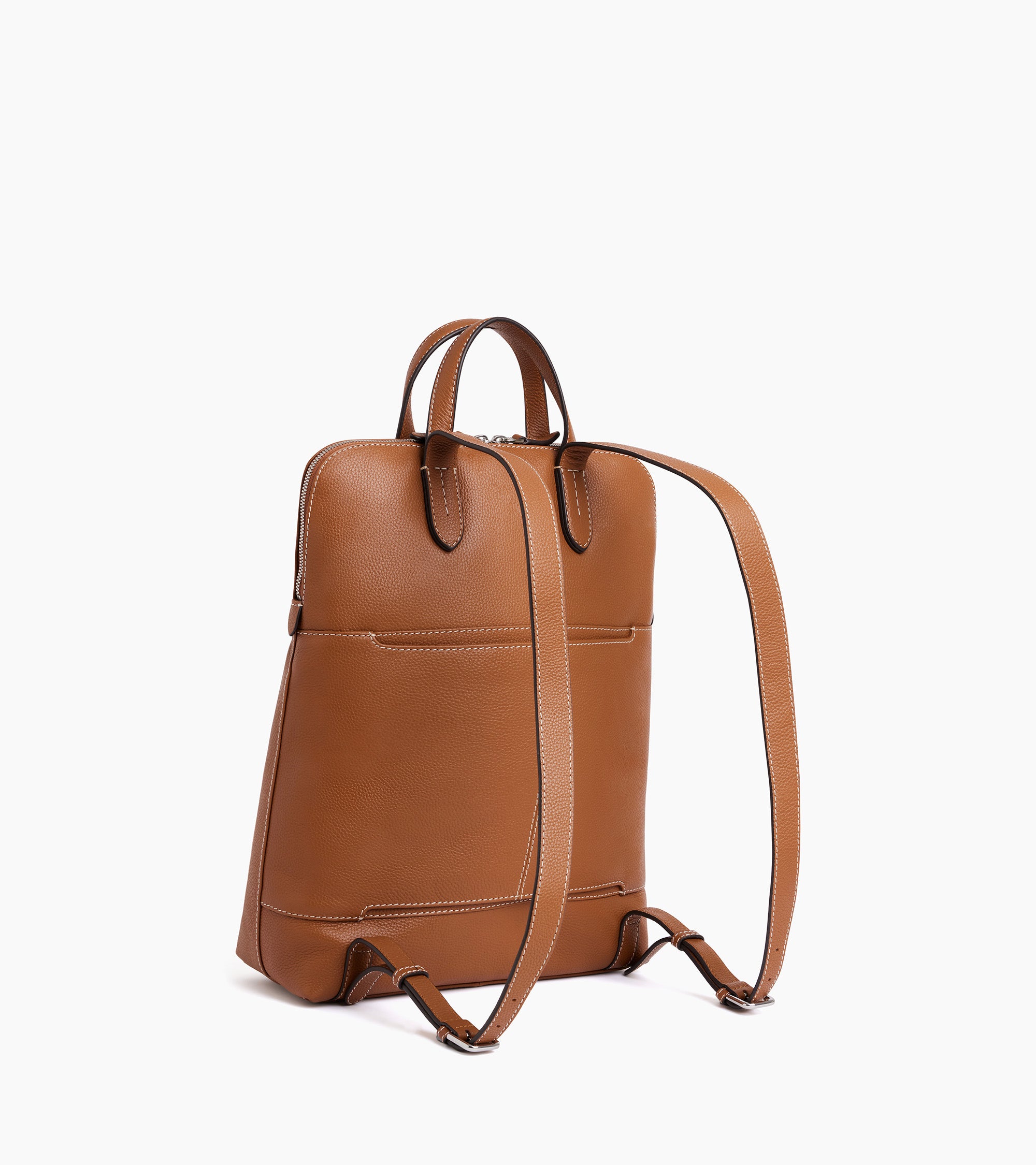 Business Rucksack Sophie aus genarbtem Leder